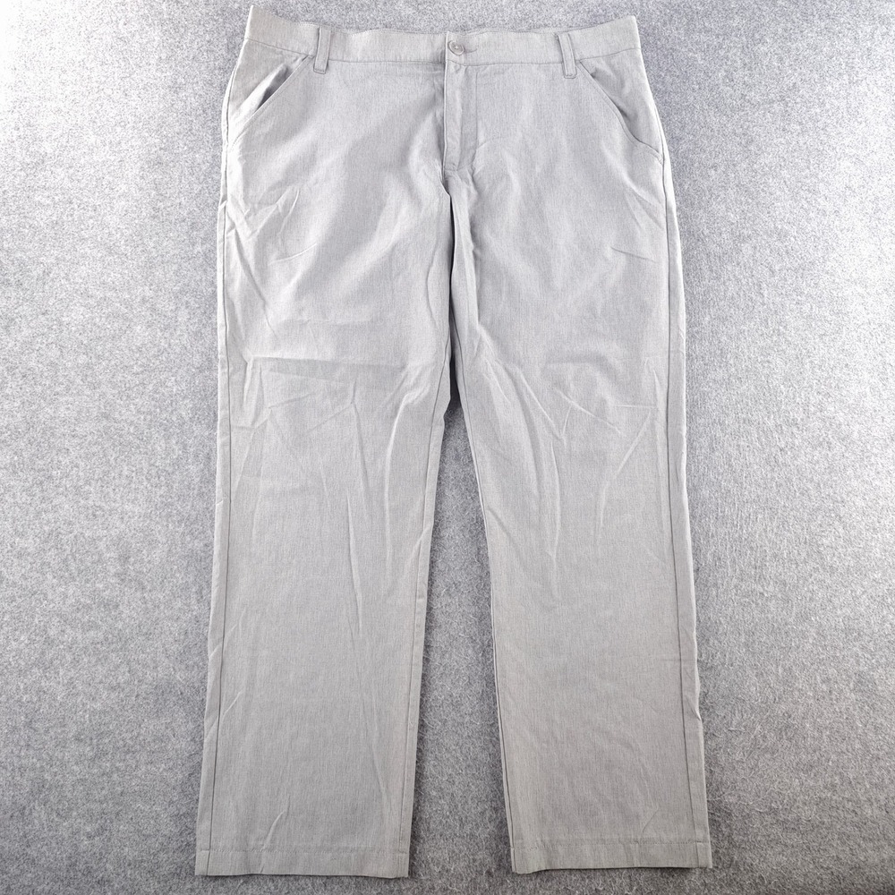 Travis Mathew Golf Pants Mens 36 Grey Performance Stretch Lightweight Trousers